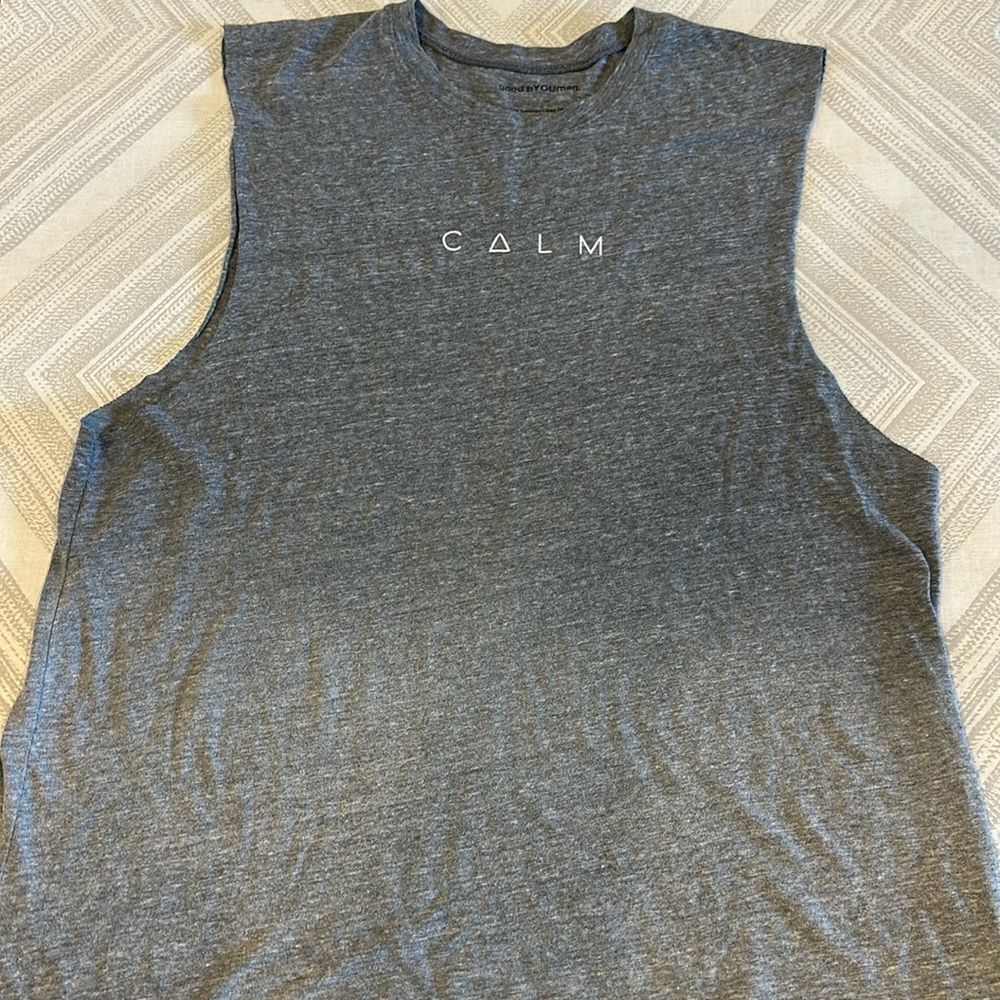 good hYOUman Women’s Grey Ombré ‘Calm’ Tank Top - Size L
